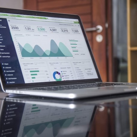 Data analytics representation.